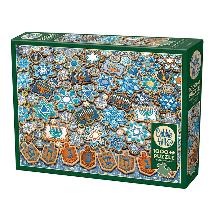 Cobble Hill - Hanukkah Cookies (1000-Piece Puzzle) - Limolin 