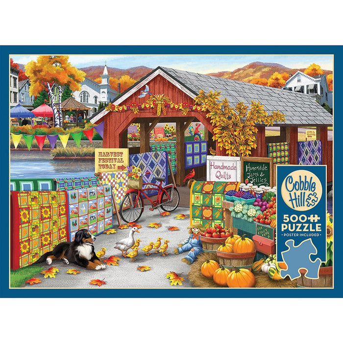 Cobble Hill - Harvest Festival (1000-Piece Puzzle) - Limolin 