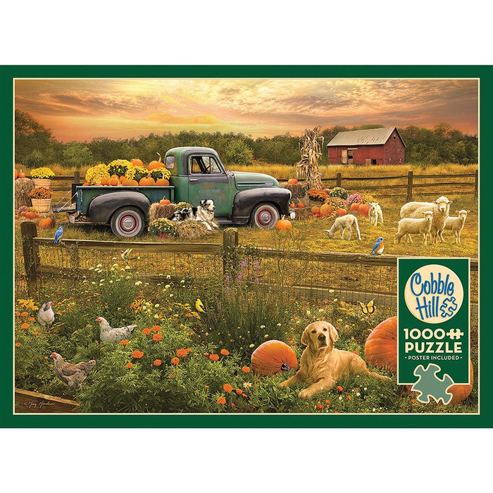 Cobble Hill - Harvest Time (1000-Piece Puzzle) - Limolin 