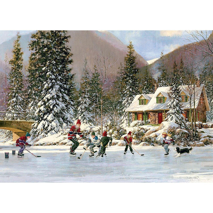 Cobble Hill - Hockey Pond (Puzzle Tray) - Limolin 