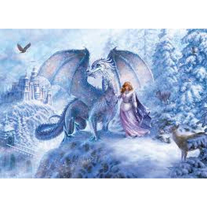 Cobble Hill - Ice Dragon (350-Piece Puzzle) - Limolin 