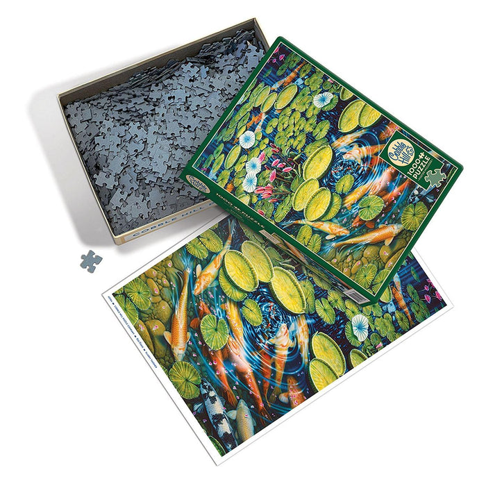 Cobble Hill - Koi Pond (1000-Piece Puzzle) - Limolin 