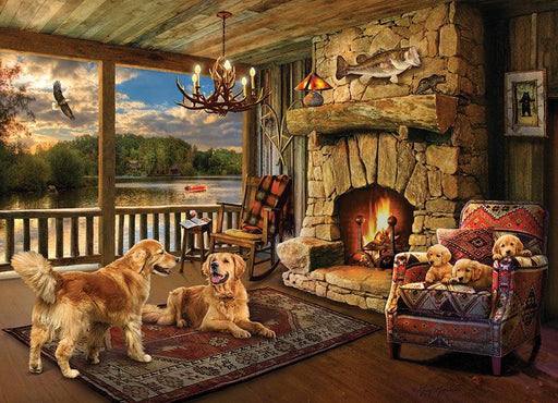 Cobble Hill - Lakeside Cabin (1000-Piece Puzzle) - Limolin 