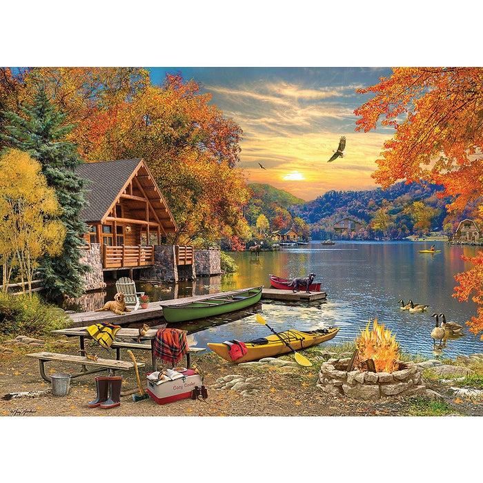 Cobble Hill - Lakeside Retreat (1000-Piece Puzzle) - Limolin 