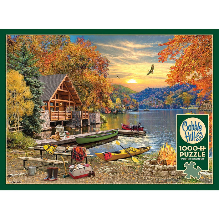 Cobble Hill - Lakeside Retreat (1000-Piece Puzzle) - Limolin 