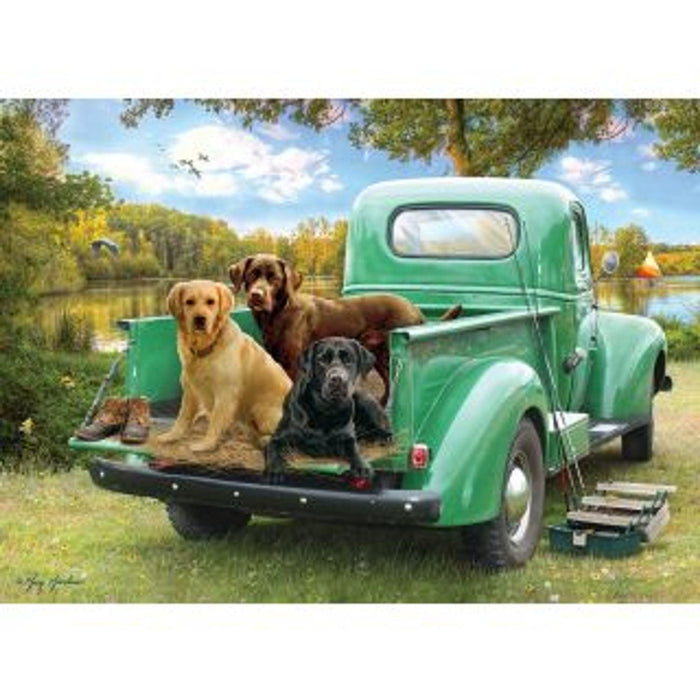 Cobble Hill - Let's Go Fishing (500-Piece Puzzle) - Limolin 