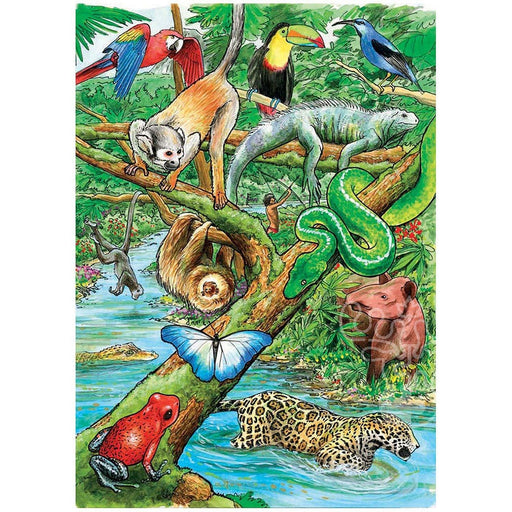 Cobble Hill - Lifein A Tropical Rainforest (Puzzle Tray) - Limolin 