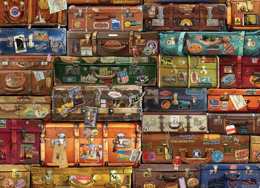 Cobble Hill - Luggage (1000-Piece Puzzle) - Limolin 