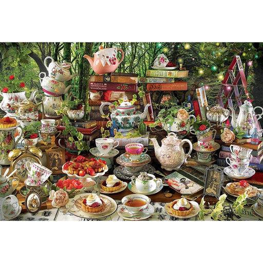 Cobble Hill - Mad Hatter's Tea Party (1000-Piece Puzzle) - Limolin 