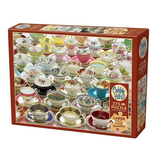 Cobble Hill - More Teacups (1000-Piece Puzzle) - Limolin 