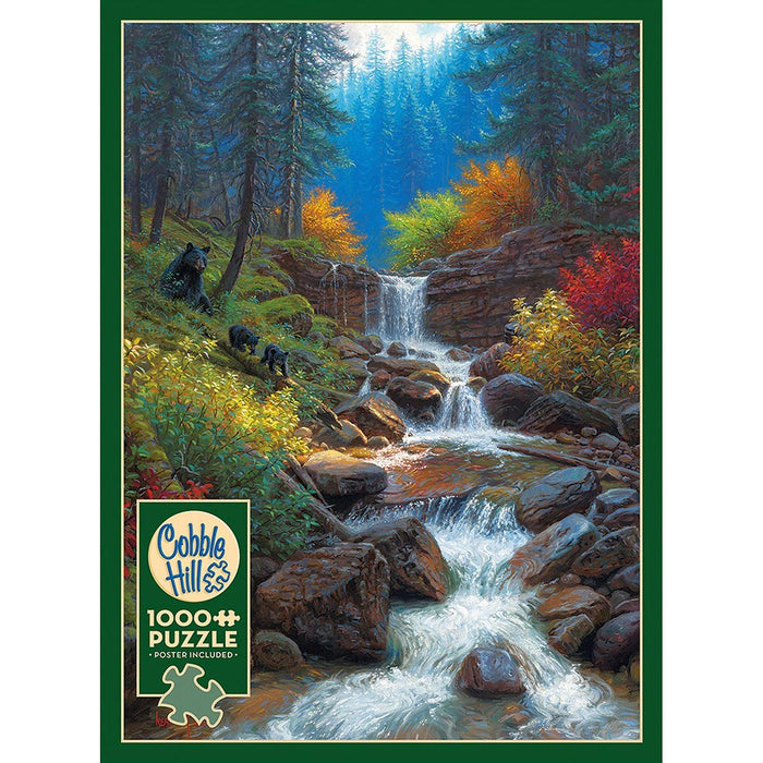 Cobble Hill - Mountain Cascade (1000-Piece Puzzle) - Limolin 