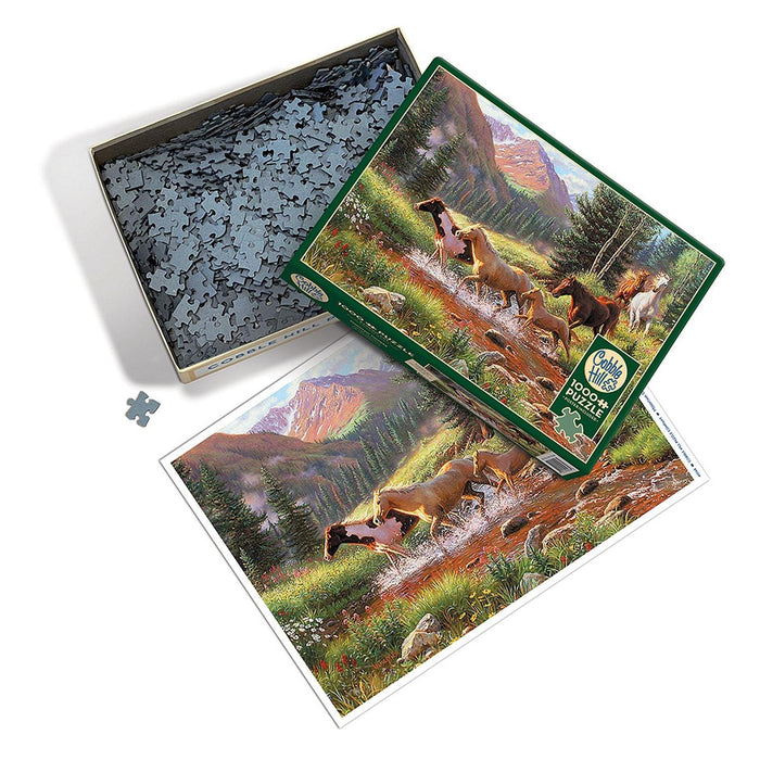 Cobble Hill - Mountain Thunder (1000-Piece Puzzle) - Limolin 