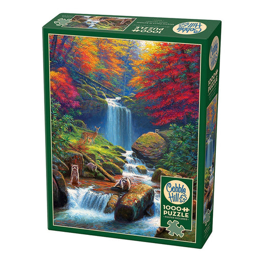 Cobble Hill - Mystic Fallsin Autumn (1000-Piece Puzzle) - Limolin 