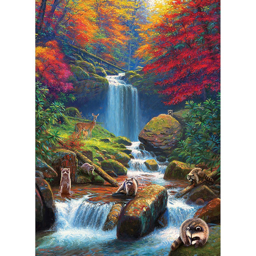 Cobble Hill - Mystic Fallsin Autumn (1000-Piece Puzzle) - Limolin 