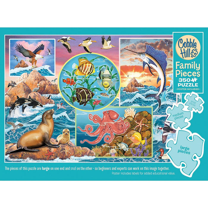 Cobble Hill - Ocean Magic (350-Piece Puzzle) - Limolin 