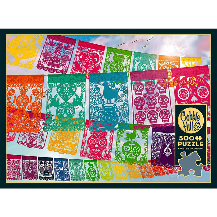 Cobble Hill - Papel Picado (1000-Piece Puzzle) - Limolin 