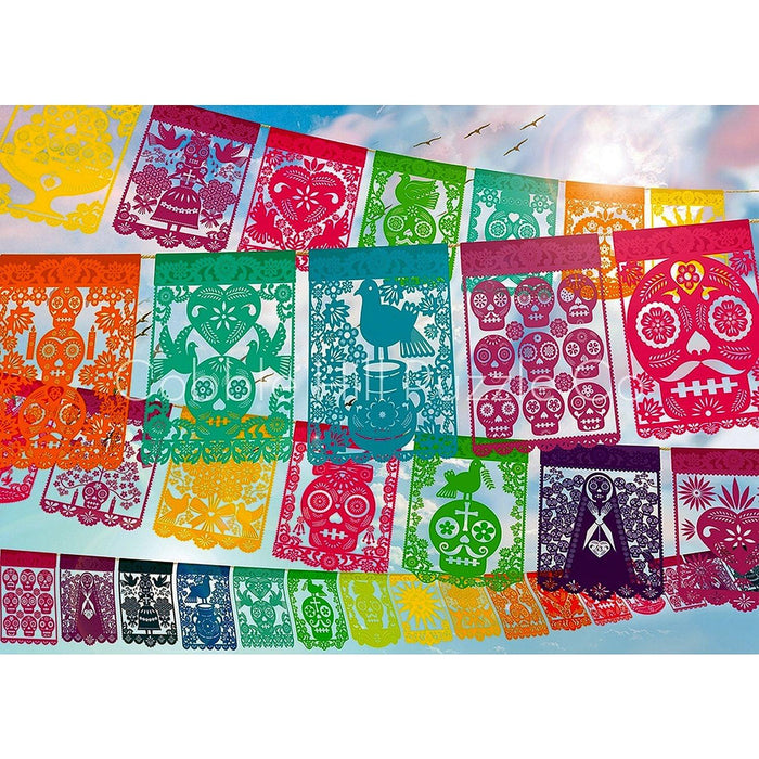 Cobble Hill - Papel Picado (1000-Piece Puzzle) - Limolin 