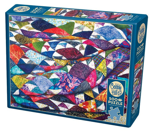 Cobble Hill - Portrait Of A Quilt (500-Piece Puzzle) - Limolin 