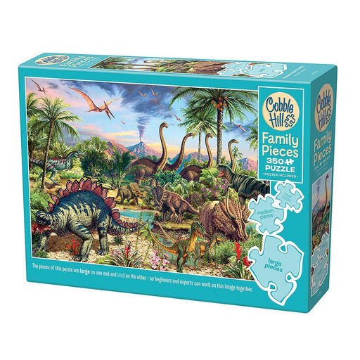 Cobble Hill - Prehistoric Party (350-Piece Puzzle) - Limolin 