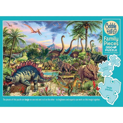 Cobble Hill - Prehistoric Party (350-Piece Puzzle) - Limolin 