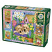 Cobble Hill - Pupies And Posies Quilt (1000-Piece Puzzle) - Limolin 