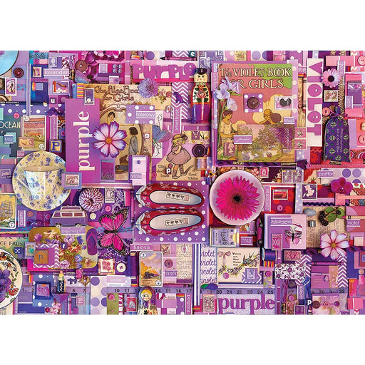 Cobble Hill - Purple (1000-Piece Puzzle) - Limolin 