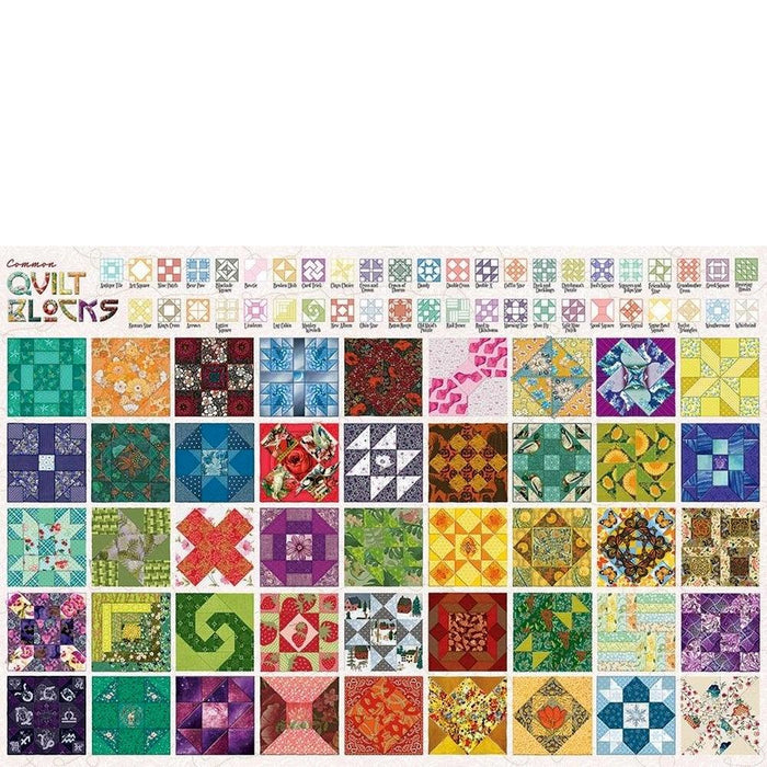 Cobble Hill - Quilt Blocks (2000-Piece Puzzle) - Limolin 