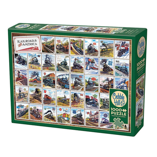 Cobble Hill - Railroads Of America (1000-Piece Puzzle) - Limolin 