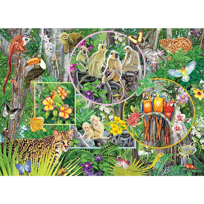 Cobble Hill - Rainforest Magic (350-Piece Puzzle) - Limolin 