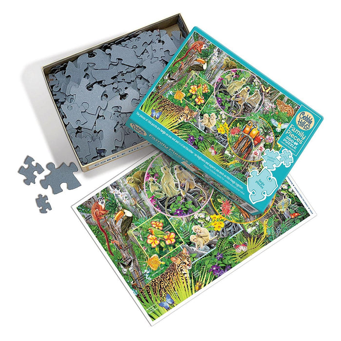 Cobble Hill - Rainforest Magic (350-Piece Puzzle) - Limolin 