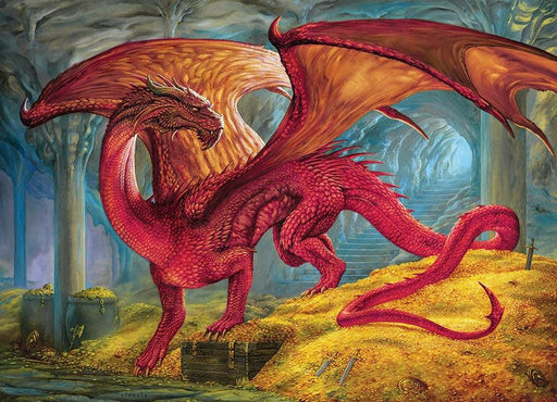 Cobble Hill - Red Dragon's Treasure (1000-Piece Puzzle) - Limolin 