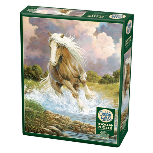 Cobble Hill - River Horse (1000-Piece Puzzle) - Limolin 