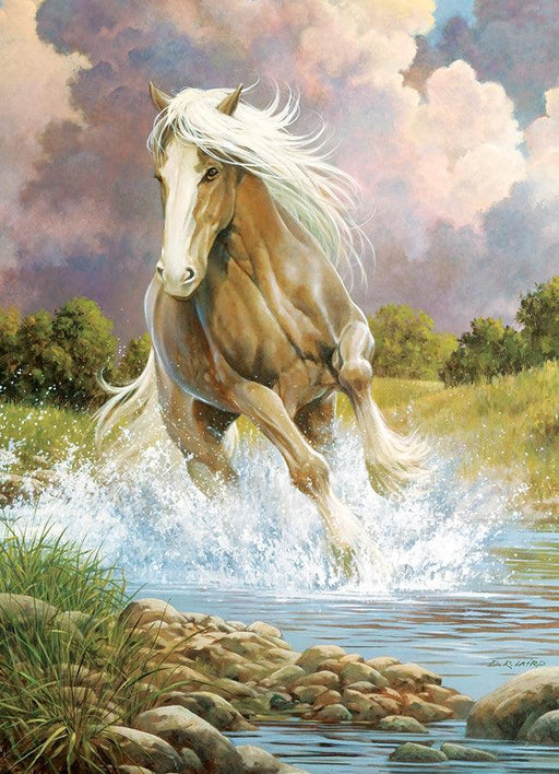 Cobble Hill - River Horse (1000-Piece Puzzle) - Limolin 