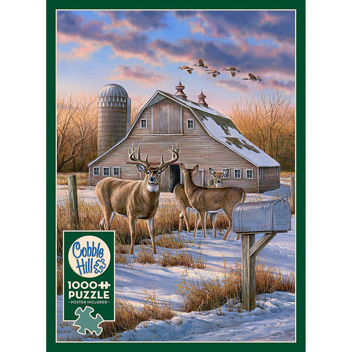 Cobble Hill - Rural Route (1000-Piece Puzzle) - Limolin 