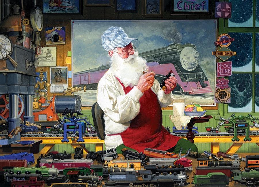 Cobble Hill - Santa's Hobby (1000-Piece Puzzle) - Limolin 