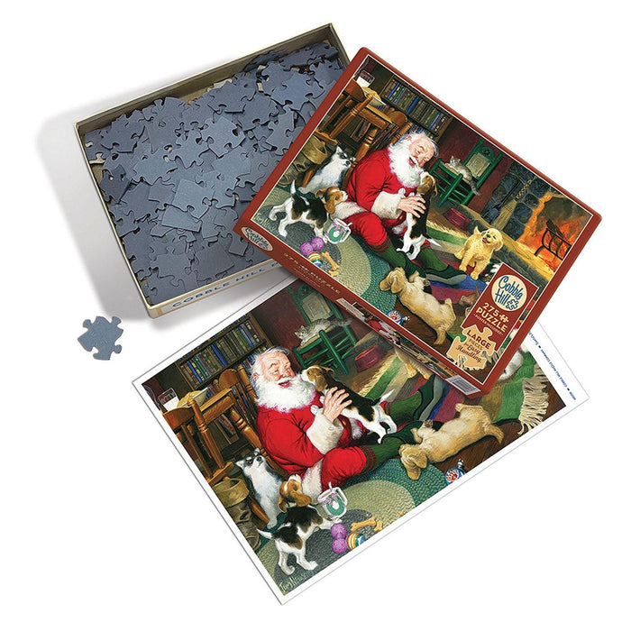 Cobble Hill - Santa's Playtime (1000-Piece Puzzle) - Limolin 