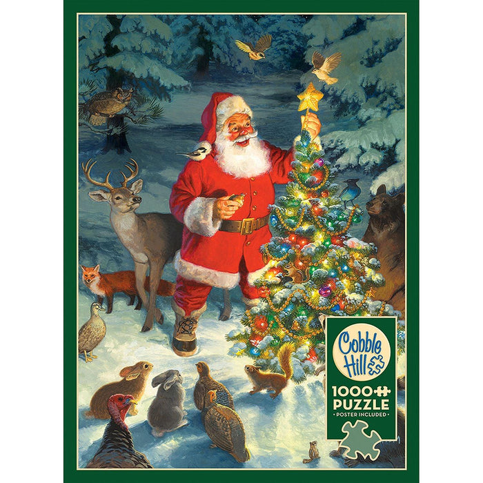 Cobble Hill - Santa's Tree (1000-Piece Puzzle) - Limolin 