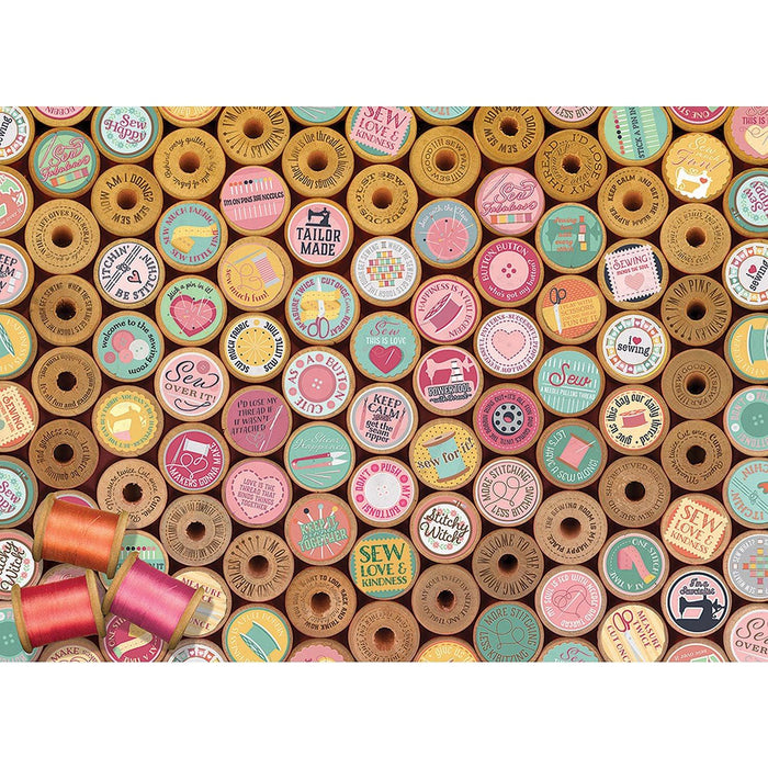 Cobble Hill - Sew Happy! (1000-Piece Puzzle) - Limolin 