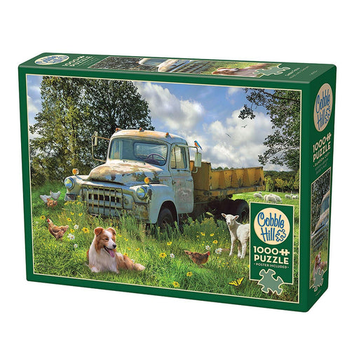 Cobble Hill - Sheep Field (1000-Piece Puzzle) - Limolin 