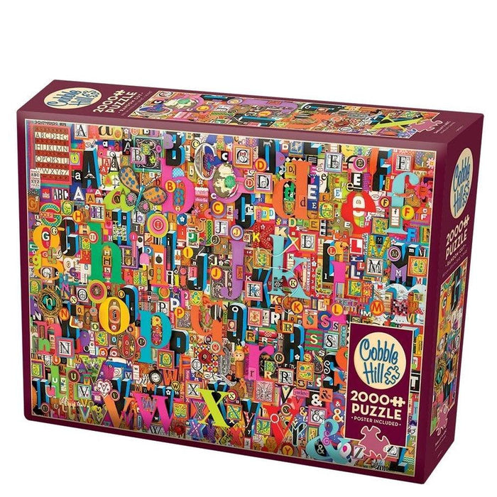 Cobble Hill - Shelley's Abc (2000-Piece Puzzle) - Limolin 