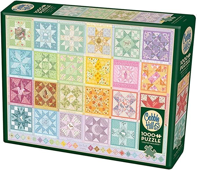 Cobble Hill - Star Quilt Seasons (1000-Piece Puzzle) - Limolin 