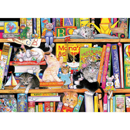 Cobble Hill - Storytime Kittens (350-Piece Puzzle) - Limolin 