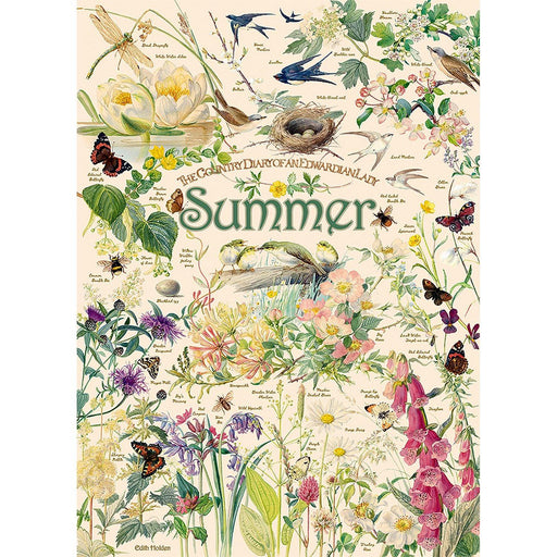 Cobble Hill - Summer (1000-Piece Puzzle) - Limolin 