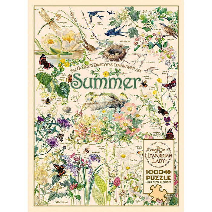 Cobble Hill - Summer (1000-Piece Puzzle) - Limolin 