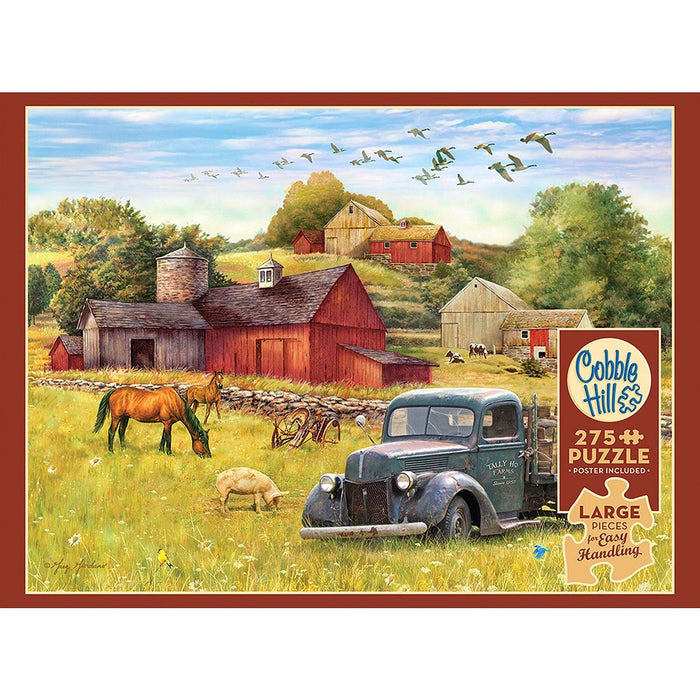 Cobble Hill - Summer Afternoon On The Farm (1000-Piece Puzzle) - Limolin 