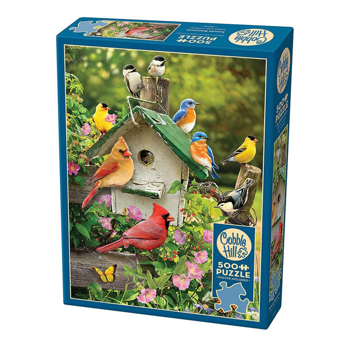 Cobble Hill - Summer Birdhouse (1000-Piece Puzzle) - Limolin 