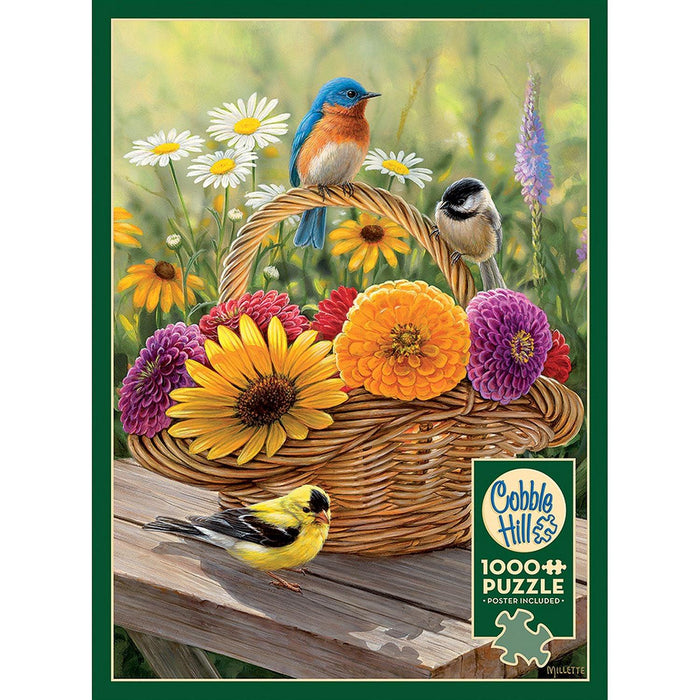 Cobble Hill - Summer Bouquet (1000-Piece Puzzle) - Limolin 