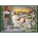 Cobble Hill - Sunset Cardinals (1000-Piece Puzzle) - Limolin 