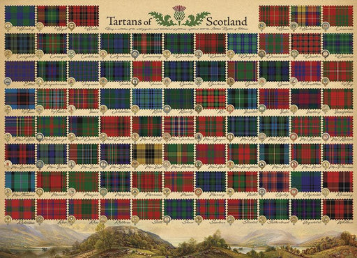 Cobble Hill - Tartans Of Scotland (1000-Piece Puzzle) - Limolin 