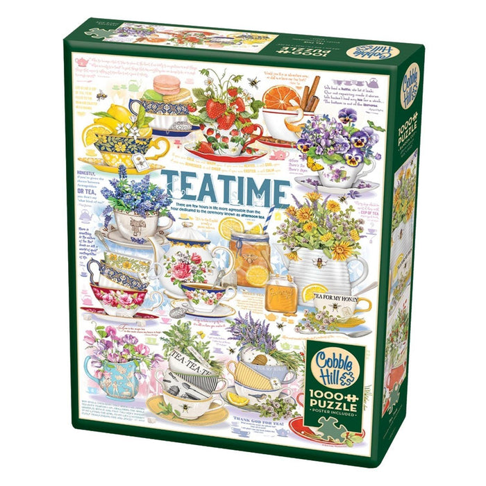 Cobble Hill - Tea Time (1000-Piece Puzzle) - Limolin 